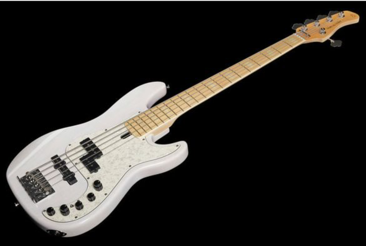 Marcus Miller P7 Swamp Ash 5st 2nd Generation 5c Active Mn Sans Housse - White Blonde - Solidbody E-bass - Variation 1