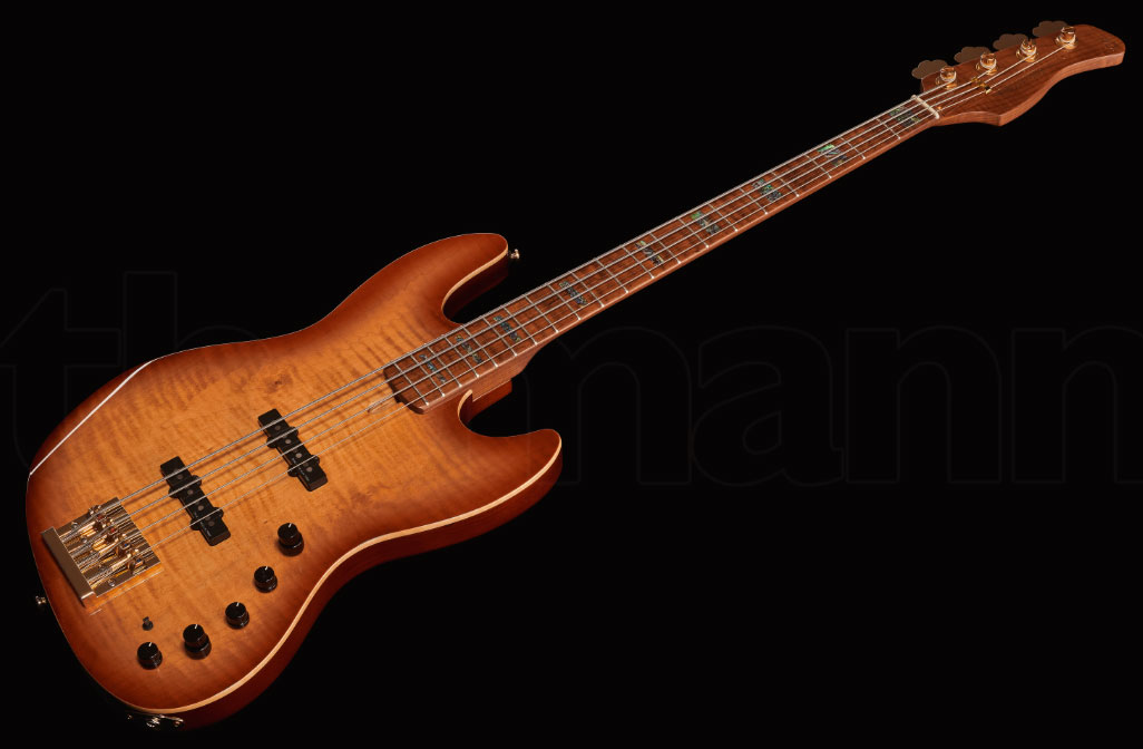 Marcus Miller V10dx 4st 4c Active Mn - Tobacco Sunburst - Solidbody E-bass - Variation 1