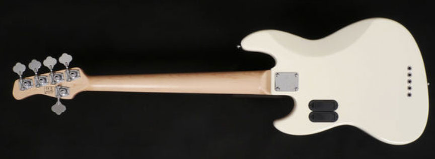 Marcus Miller V3 5st Awh Gaucher Lh Active Rw - Antique White - Solidbody E-bass - Variation 1