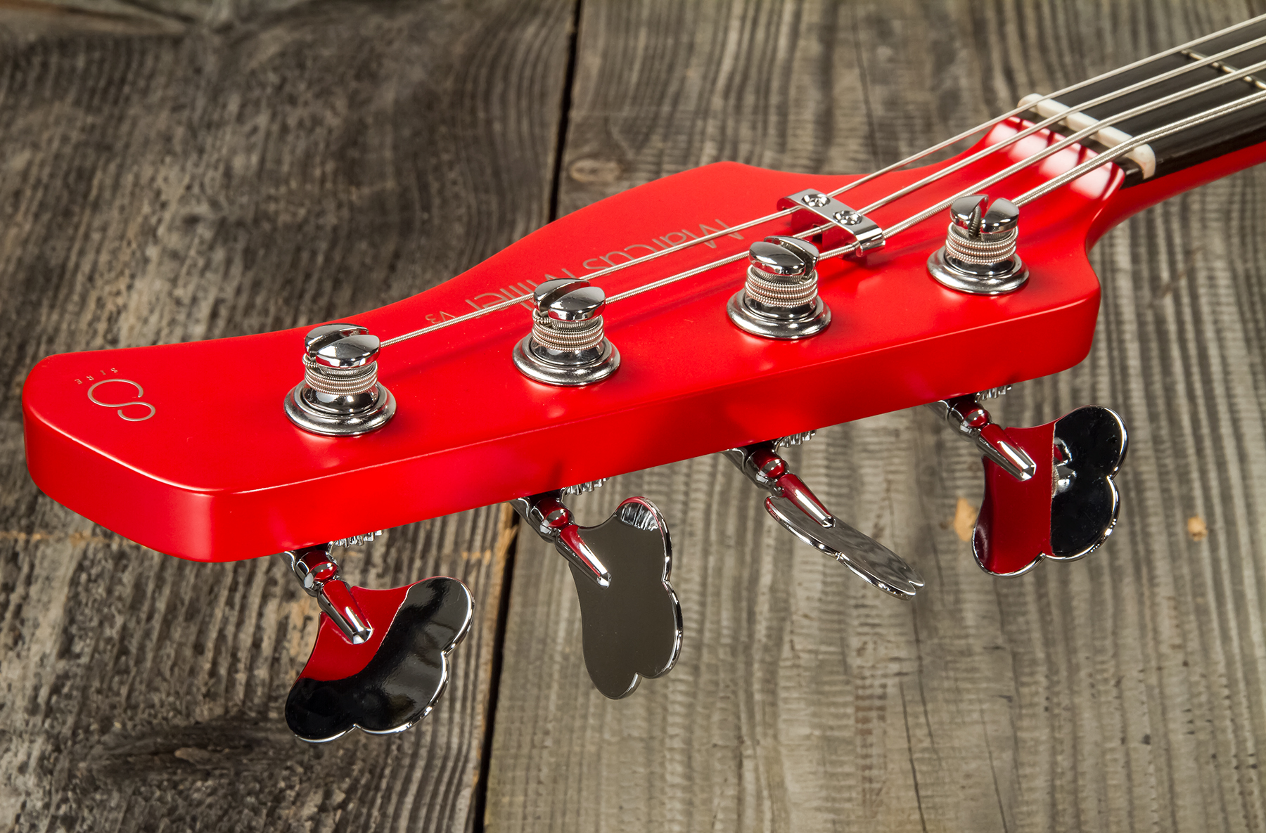 Marcus Miller V3p 4st Rw - Red Satin - Solidbody E-bass - Variation 5