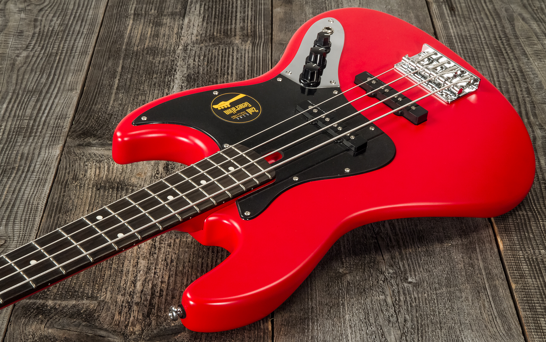 Marcus Miller V3p 4st Rw - Red Satin - Solidbody E-bass - Variation 1