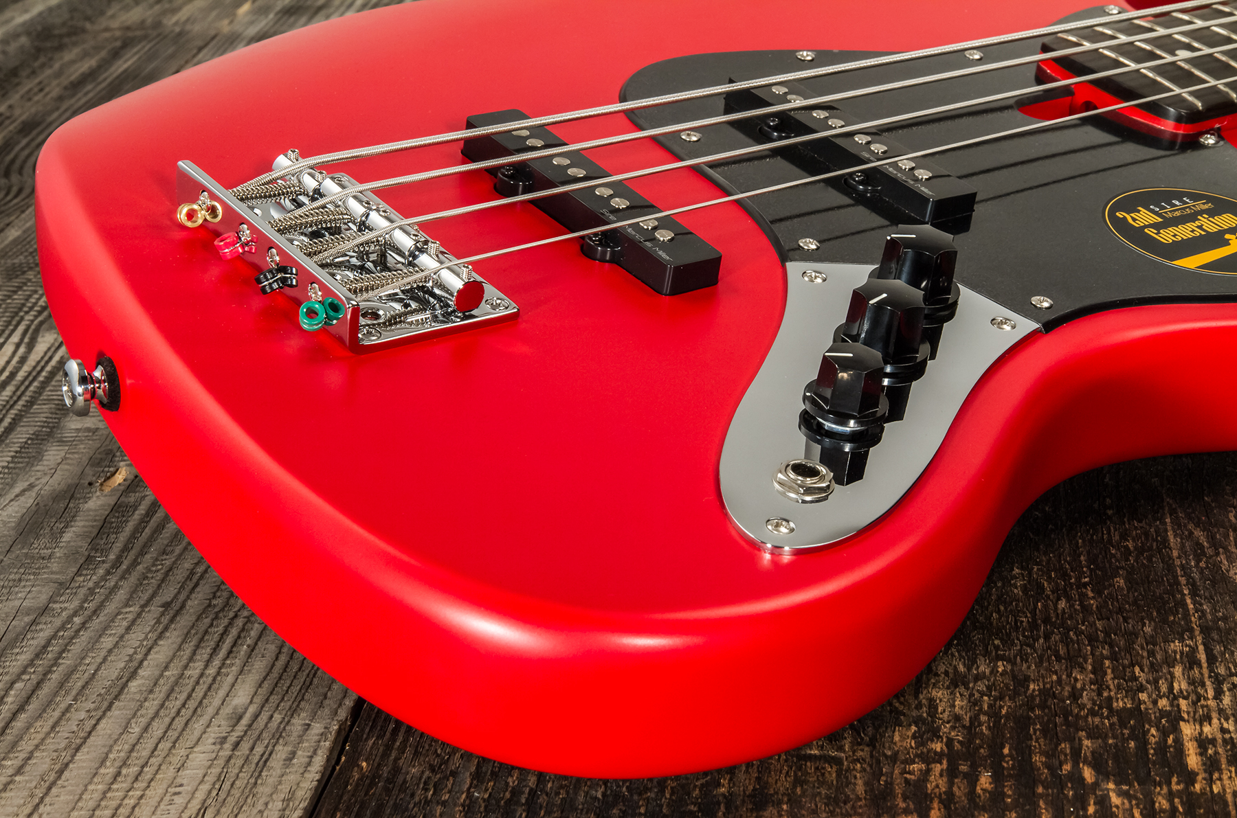Marcus Miller V3p 4st Rw - Red Satin - Solidbody E-bass - Variation 3