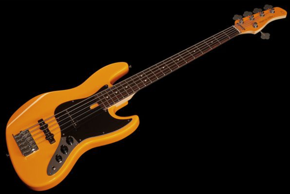 Marcus Miller V3p 5st 5c Rw - Orange - Solidbody E-bass - Variation 2