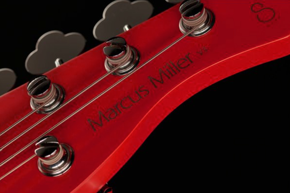 Marcus Miller V3p 5st 5c Rw - Red Satin - Solidbody E-bass - Variation 3