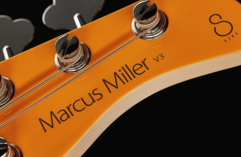 Marcus Miller V3p 5st 5c Rw - Orange - Solidbody E-bass - Variation 4