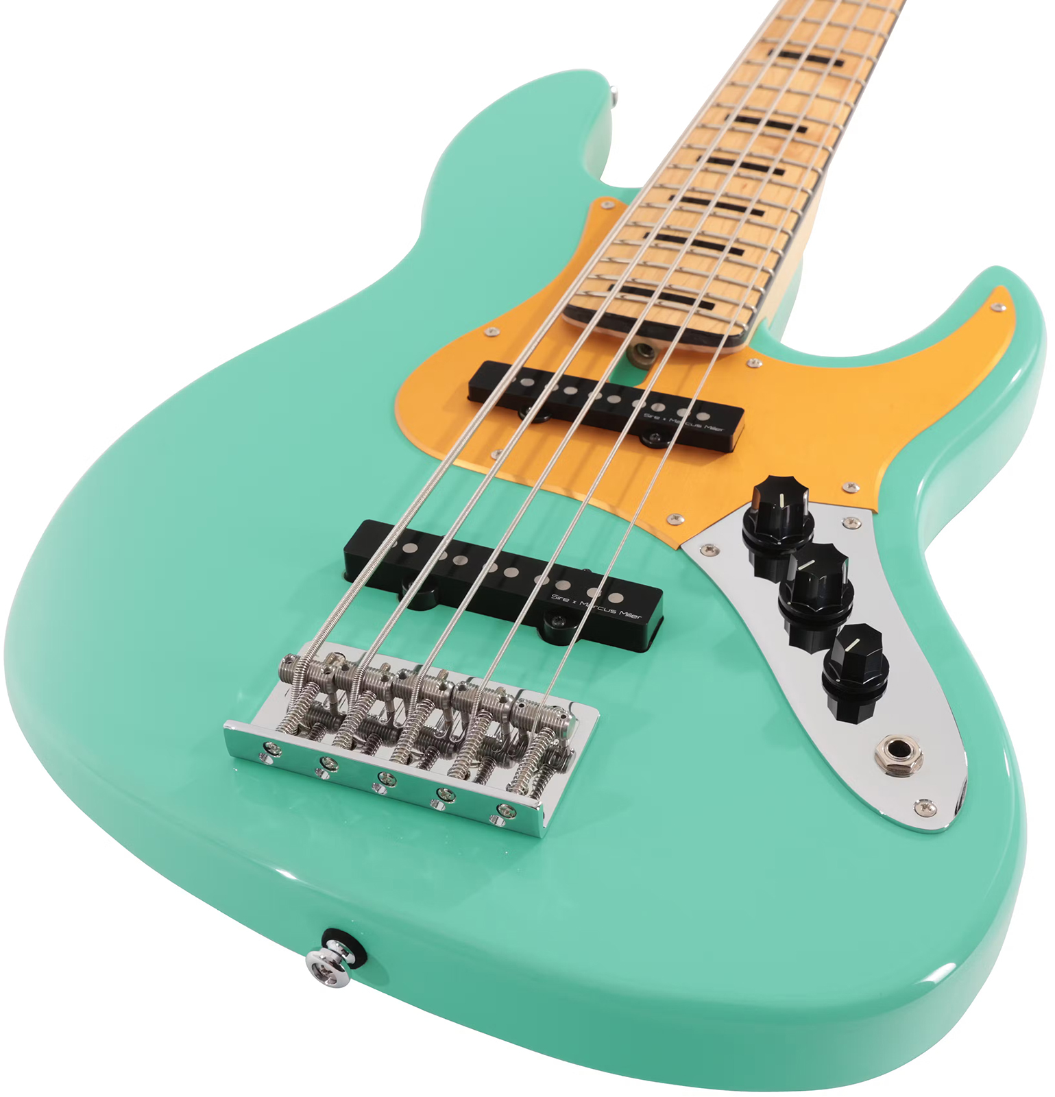 Marcus Miller V5 24 Fret 5st 5c Mn - Mild Green - Solidbody E-bass - Variation 2