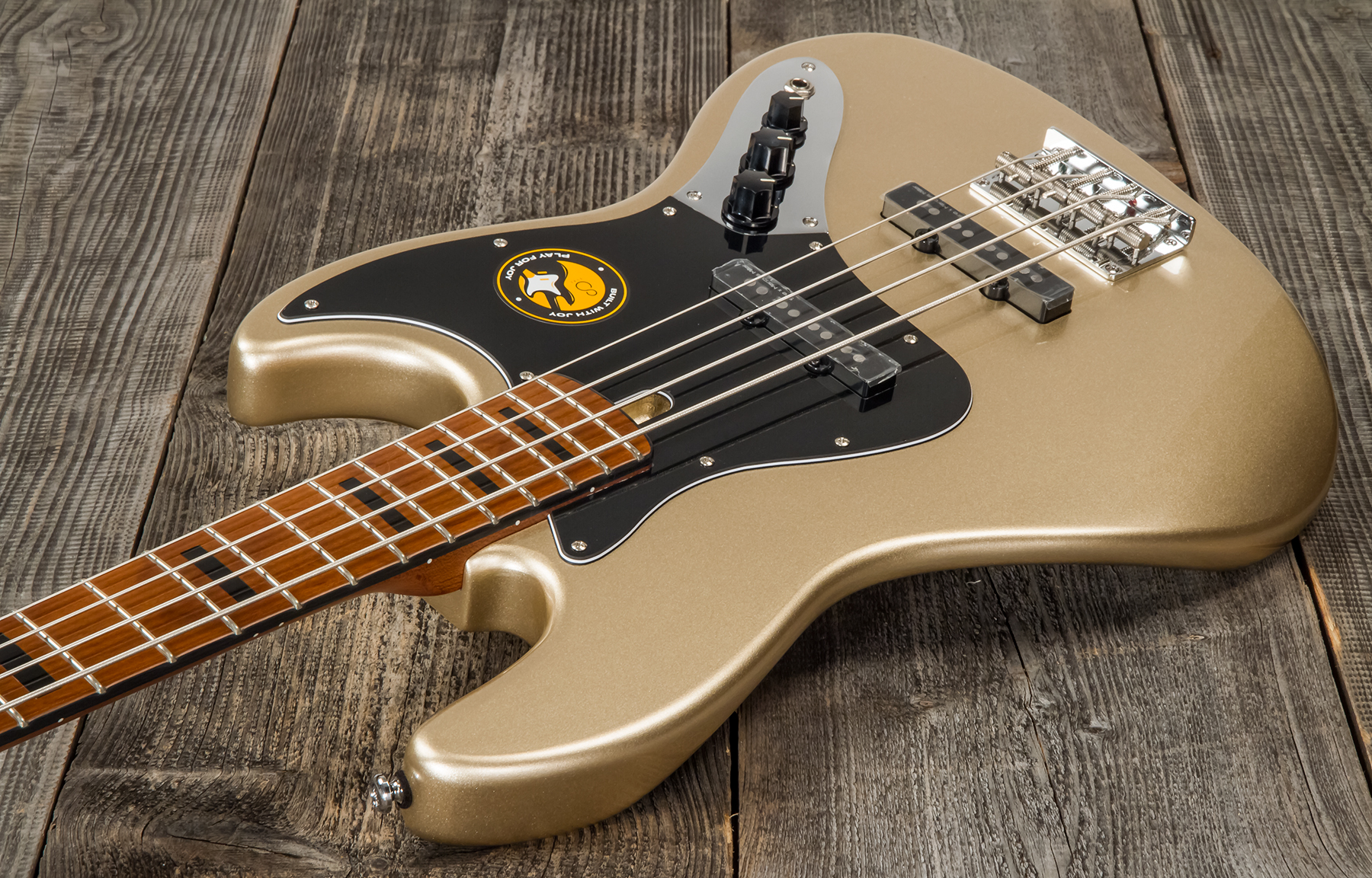 Marcus Miller V5 4st Mn - Champagne Gold Metallic - Solidbody E-bass - Variation 1