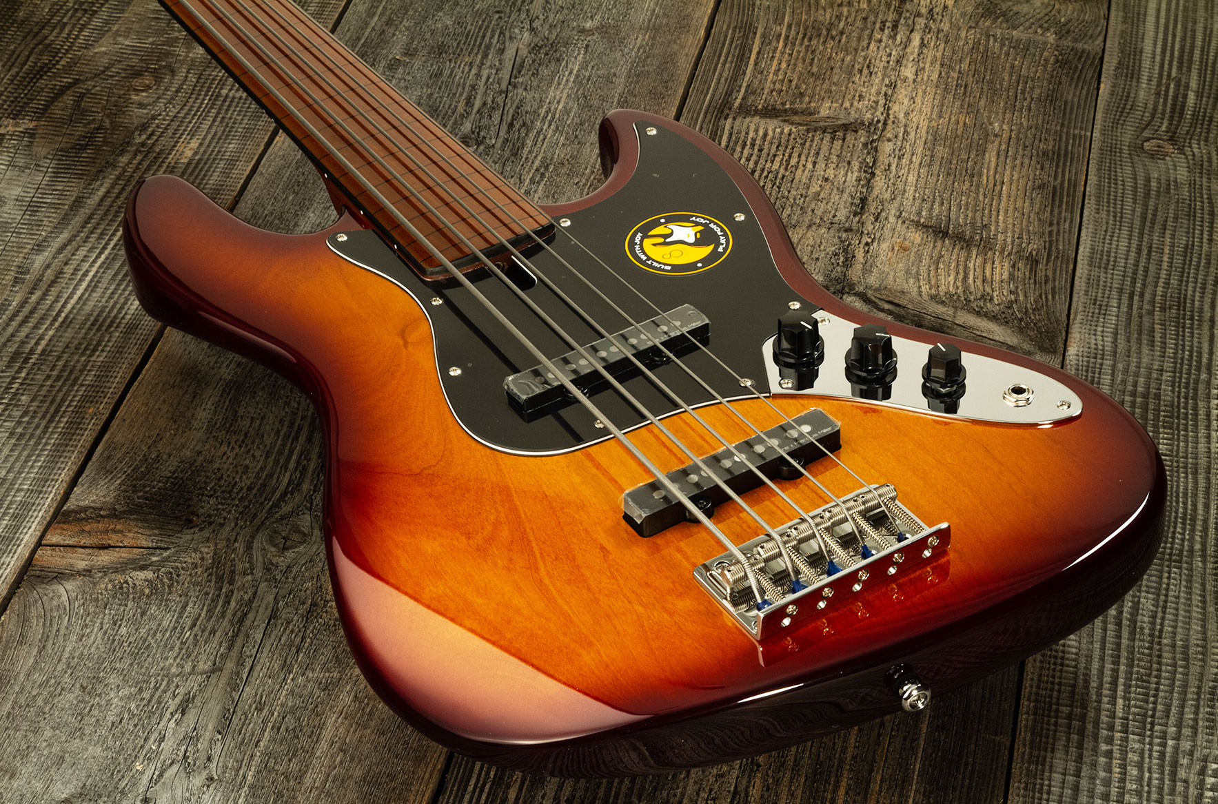 Marcus Miller V5 Alder 5st Fl Fretless 5c Mn - Tobacco Sunburst - Solidbody E-bass - Variation 2