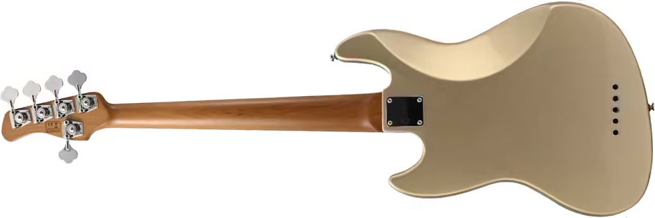 Marcus Miller V5 Alder 5st Mn - Champagne Gold Metallic - Solidbody E-bass - Variation 1