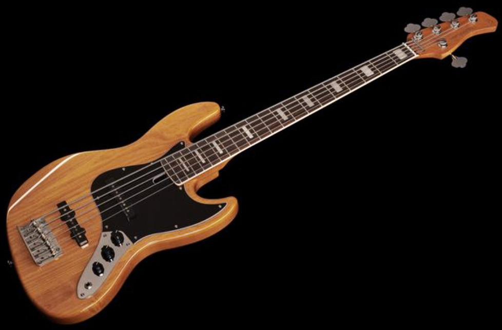 Marcus Miller V5r 5st 5c Rw - Natural - Solidbody E-bass - Variation 1