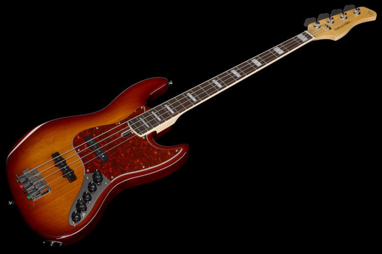 Marcus Miller V7 Alder 4st 2nd Generation 4-cordes Eb Sans Housse - Tobacco Sunburst - Solidbody E-bass - Variation 1