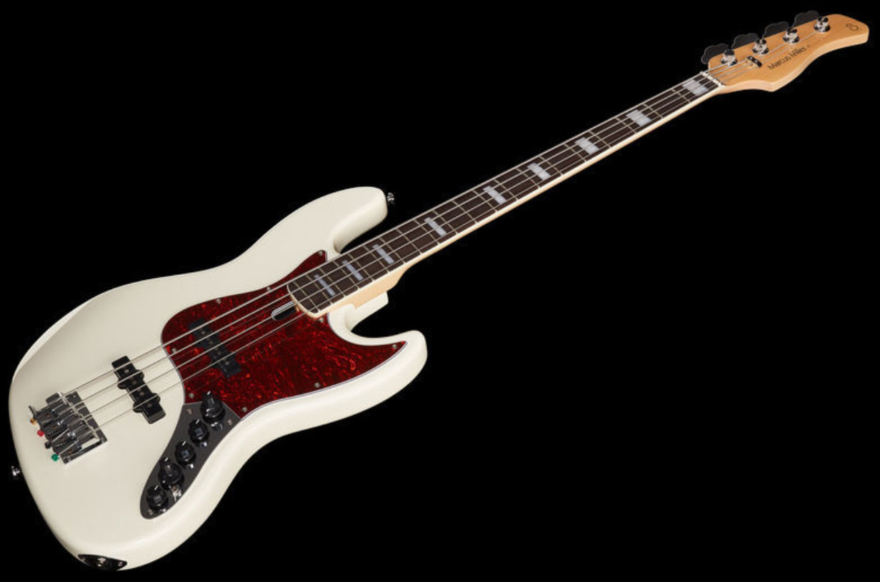 Marcus Miller V7 Alder 4st 2nd Generation 4-cordes Eb Sans Housse - Antique White - Solidbody E-bass - Variation 1