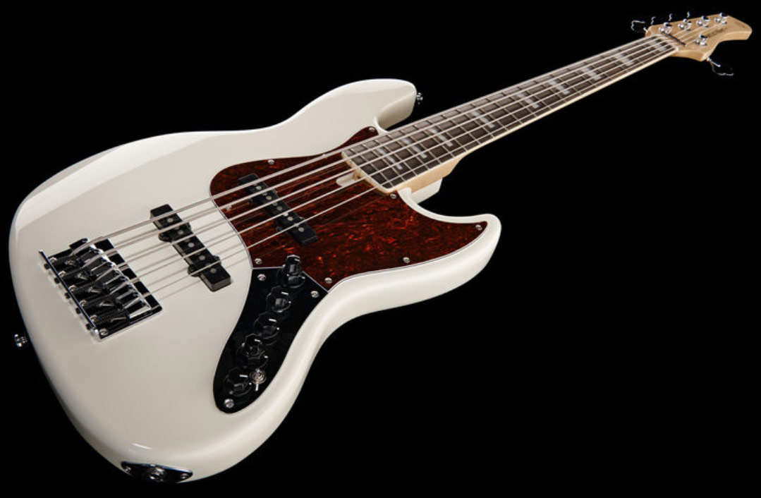 Marcus Miller V7 Alder 5st 2nd Generation 5-cordes Eb Sans Housse - Antique White - Solidbody E-bass - Variation 1