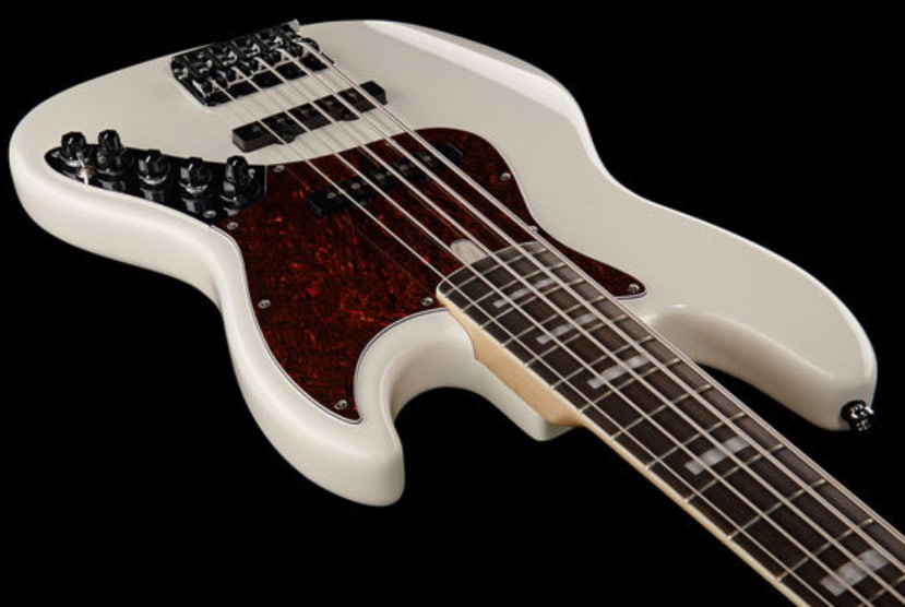 Marcus Miller V7 Alder 5st 2nd Generation 5-cordes Eb Sans Housse - Antique White - Solidbody E-bass - Variation 2