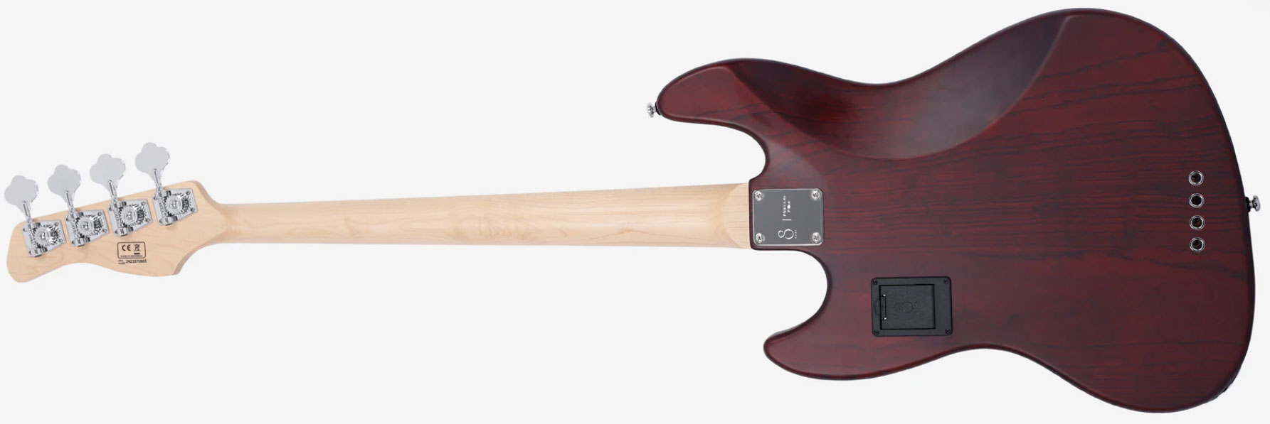 Marcus Miller V7 Ash Reissue 4st 4c Active Mn - Tobacco Satin - Solidbody E-bass - Variation 1