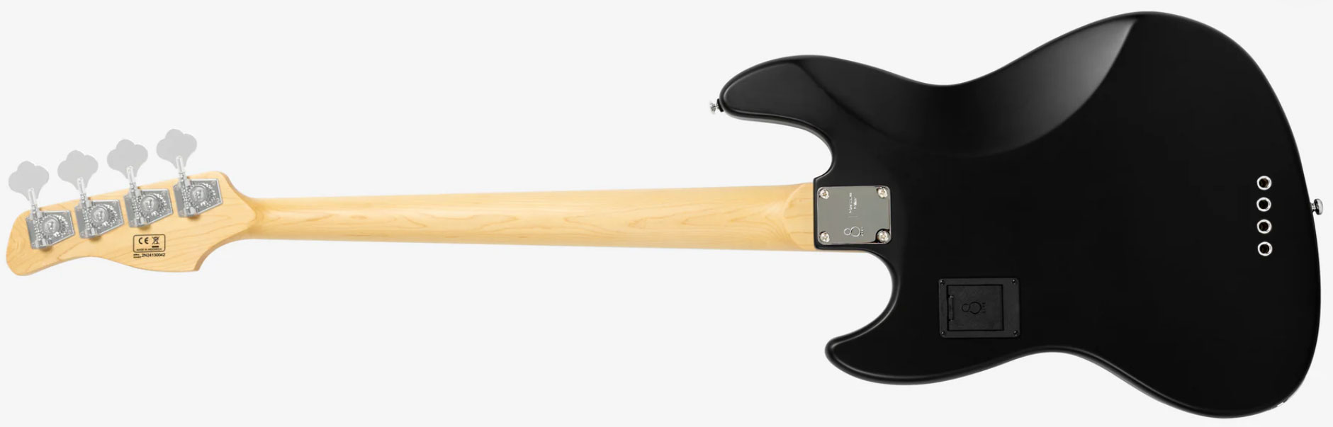 Marcus Miller V7 Ash Reissue 4st 4c Active Mn - Trans Black Satin - Solidbody E-bass - Variation 1