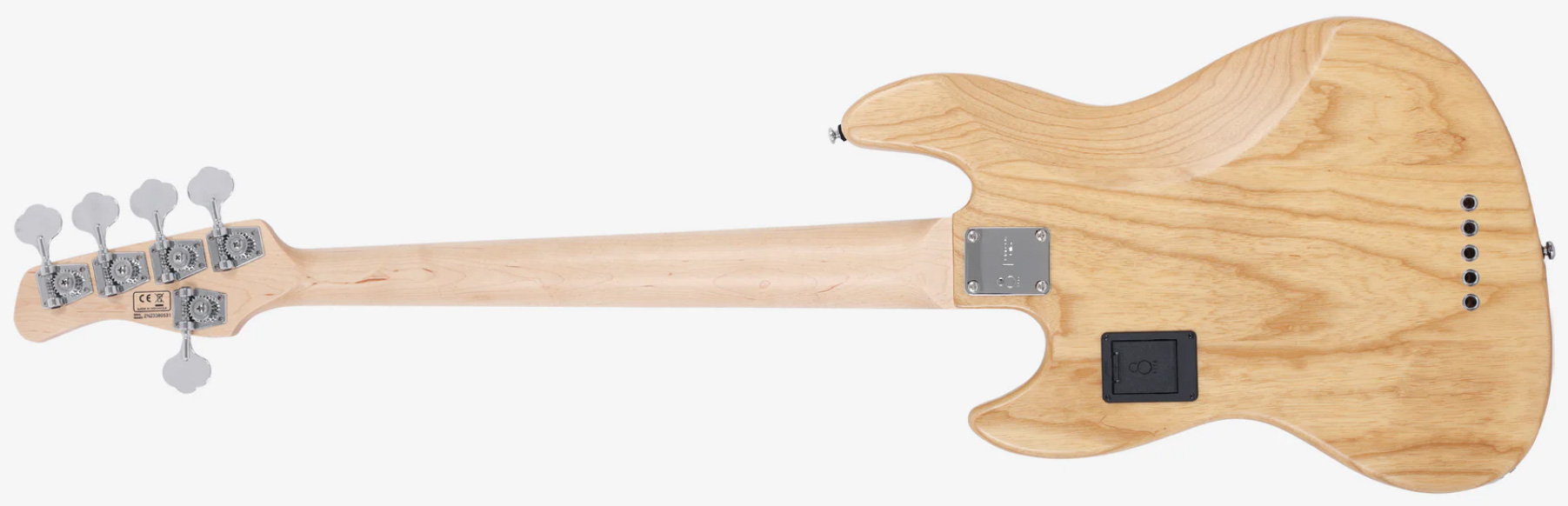 Marcus Miller V7 Ash Reissue 5st 5c Active Mn - Natural Satin - Solidbody E-bass - Variation 1