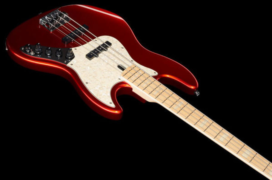 Marcus Miller V7 Swamp Ash 4st 2nd Generation Mn Sans Housse - Bright Metallic Red - Solidbody E-bass - Variation 1