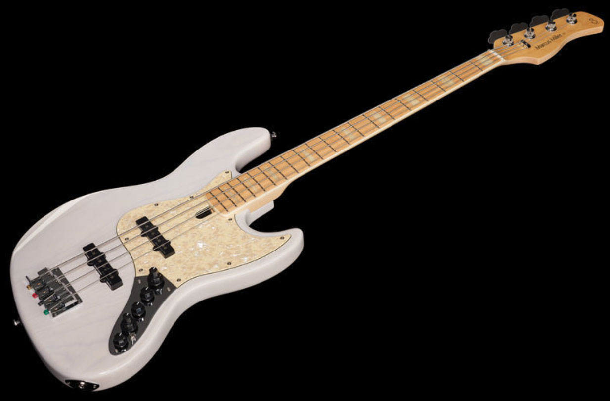 Marcus Miller V7 Swamp Ash 4st 2nd Generation Mn Sans Housse - White Blonde - Solidbody E-bass - Variation 1