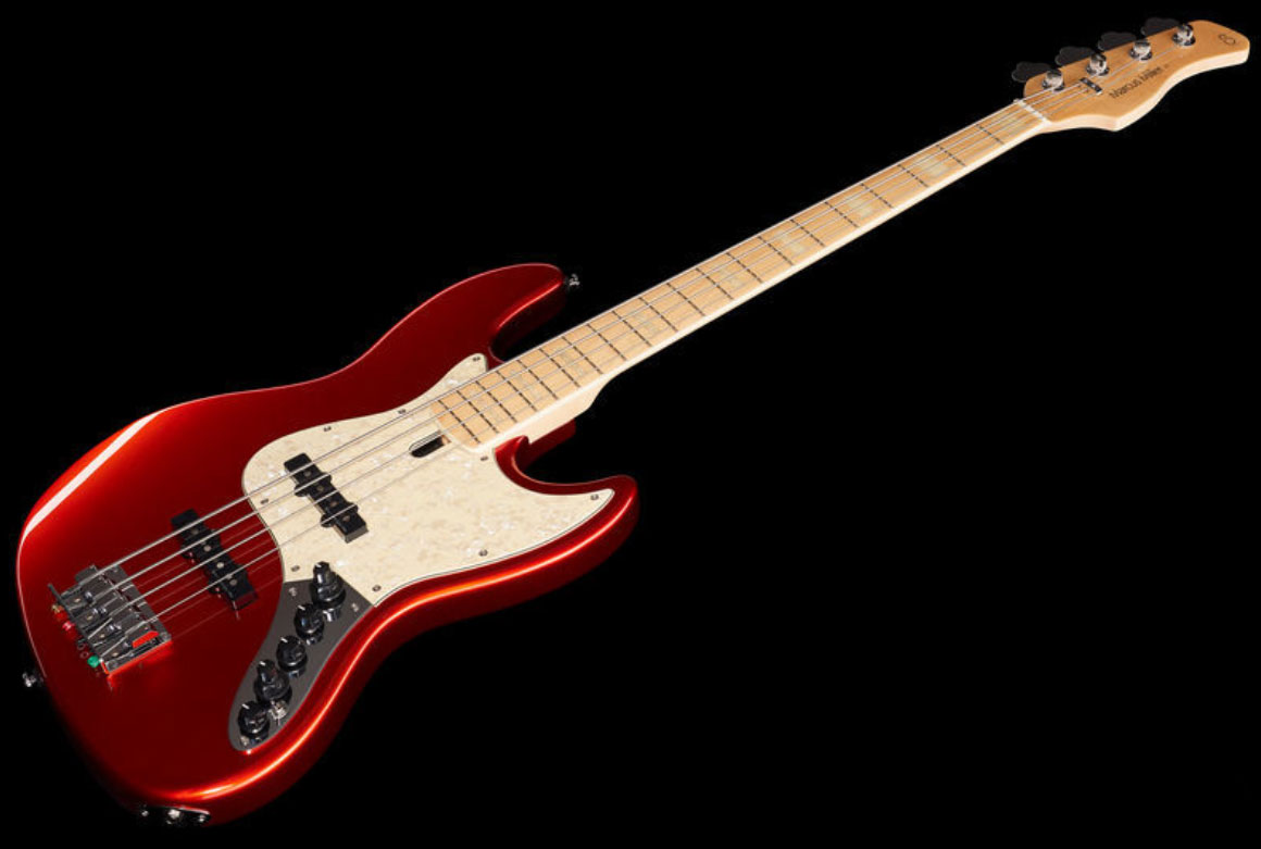 Marcus Miller V7 Swamp Ash 4st 2nd Generation Mn Sans Housse - Bright Metallic Red - Solidbody E-bass - Variation 2