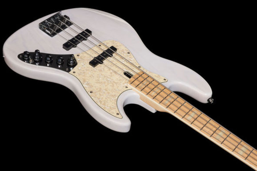 Marcus Miller V7 Swamp Ash 4st 2nd Generation Mn Sans Housse - White Blonde - Solidbody E-bass - Variation 2