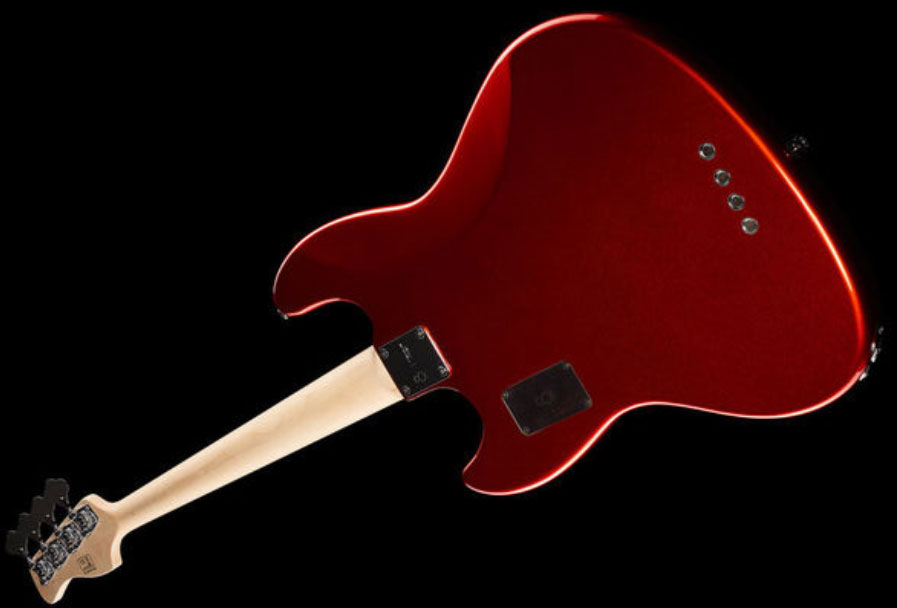 Marcus Miller V7 Swamp Ash 4st 2nd Generation Mn Sans Housse - Bright Metallic Red - Solidbody E-bass - Variation 3