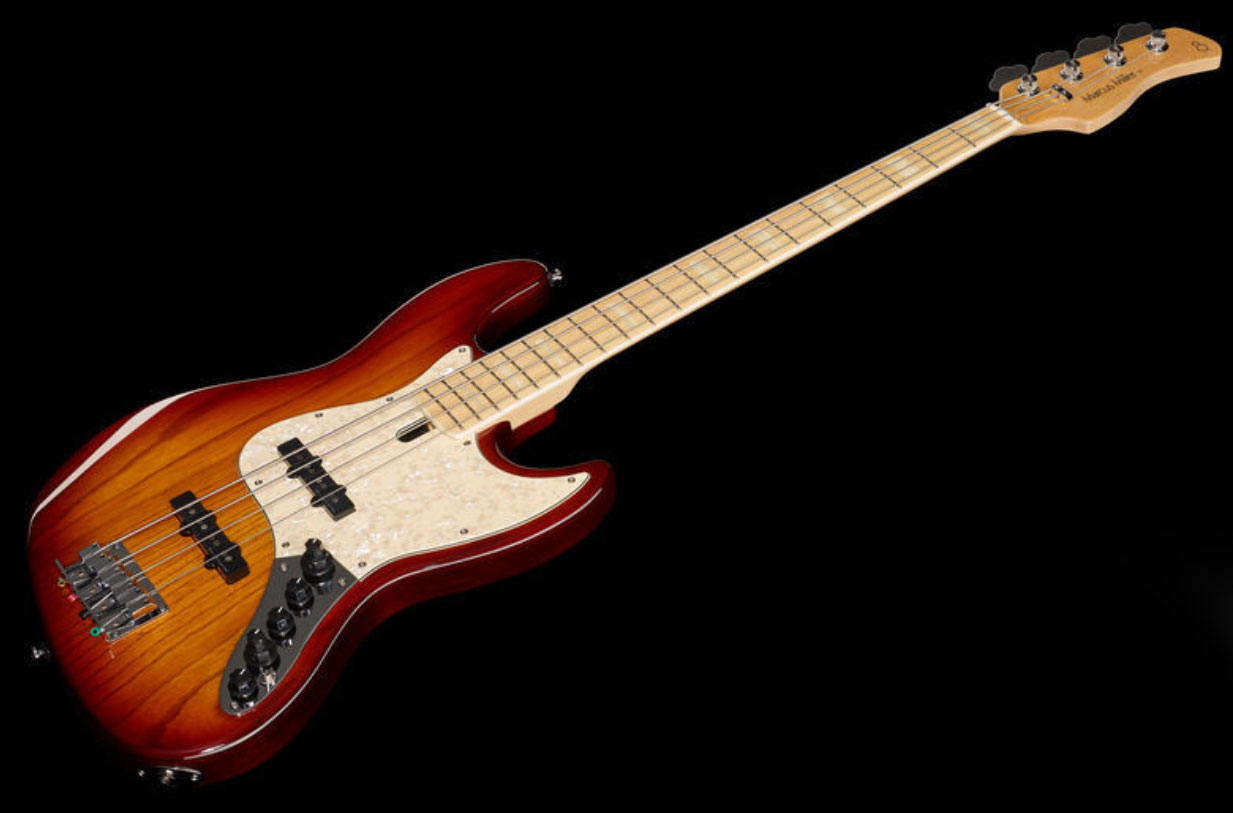 Marcus Miller V7 Swamp Ash 4st 2nd Generation Mn Sans Housse - Tobacco Sunburst - Solidbody E-bass - Variation 1