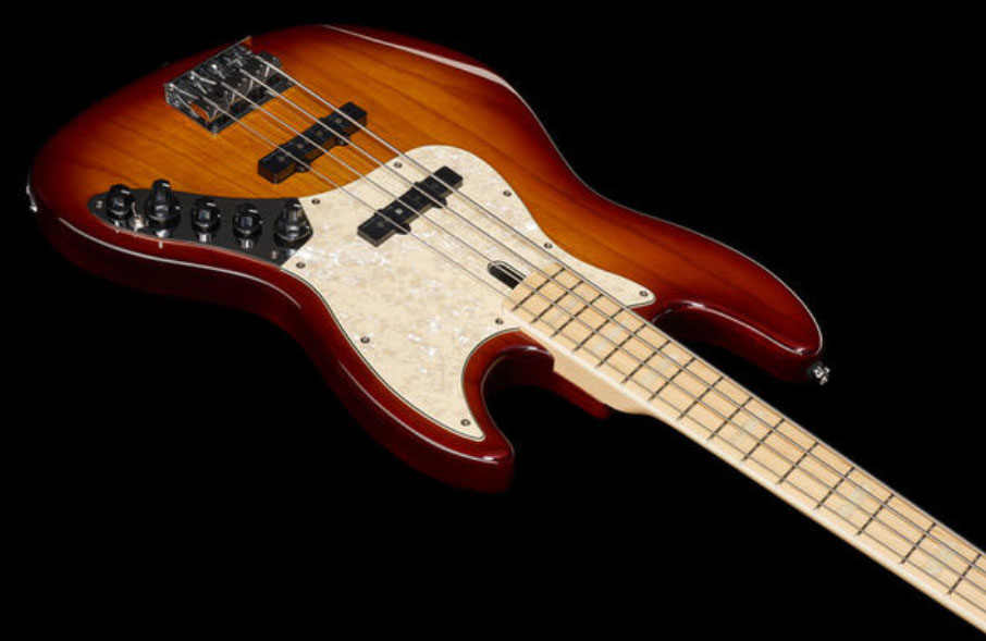 Marcus Miller V7 Swamp Ash 4st 2nd Generation Mn Sans Housse - Tobacco Sunburst - Solidbody E-bass - Variation 2