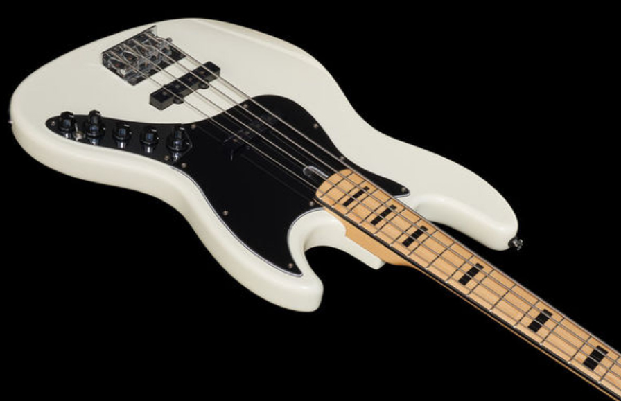 Marcus Miller V7 Vintage Alder 4st 2nd Generation 4-cordes Active Mn Sans Housse - Antique White - Solidbody E-bass - Variation 2