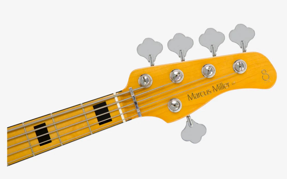 Marcus Miller V7 Vintage Alder 5st Awh Mn Active - Antique White - Solidbody E-bass - Variation 1