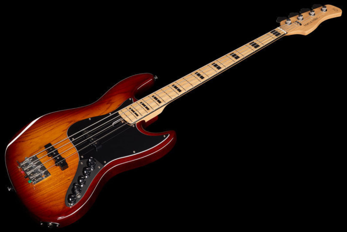 Marcus Miller V7 Vintage Ash 4-string 2nd Generation Mn Sans Housse - Tobacco Sunburst - Solidbody E-bass - Variation 1