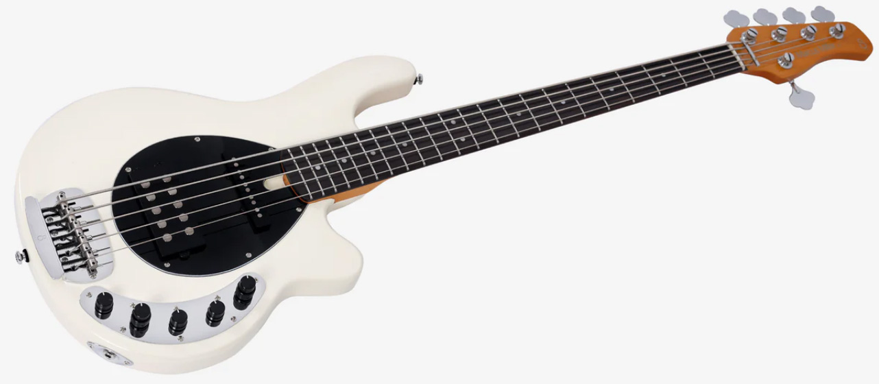 Marcus Miller Z7 Alder 5st 5c Active Eb - Antique White - Solidbody E-bass - Variation 2