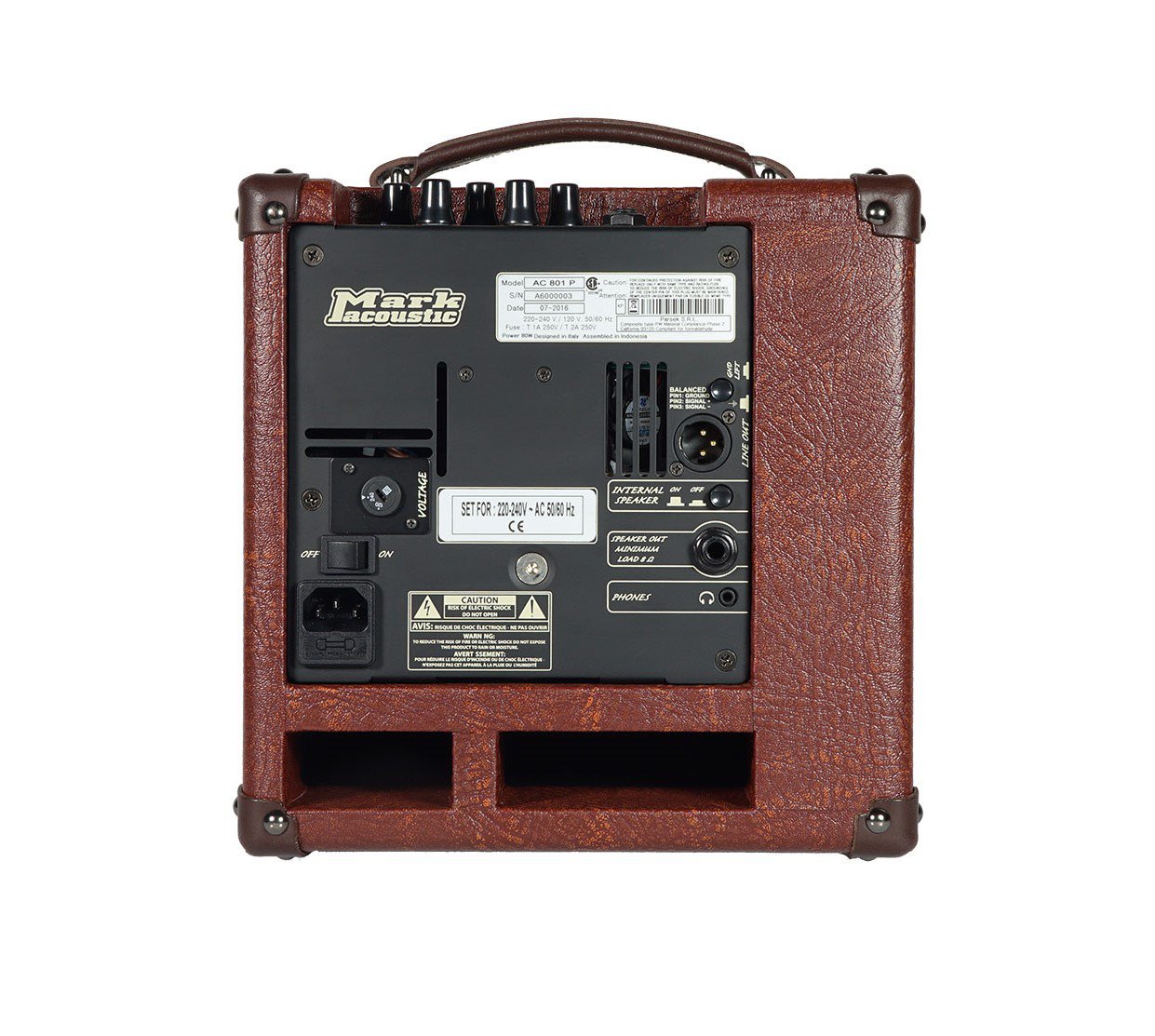 Mark Acoustic Ac 801 P 60w 1x8 1x1 - Combo für Akustikgitarre - Variation 3