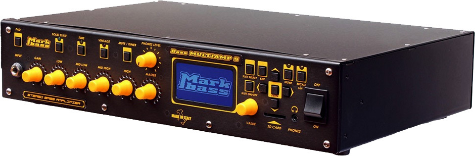 Markbass Bass Multiamp S 2015 Stereo Bass Amplifier 2x500w 4ohms - Bass Topteil - Main picture