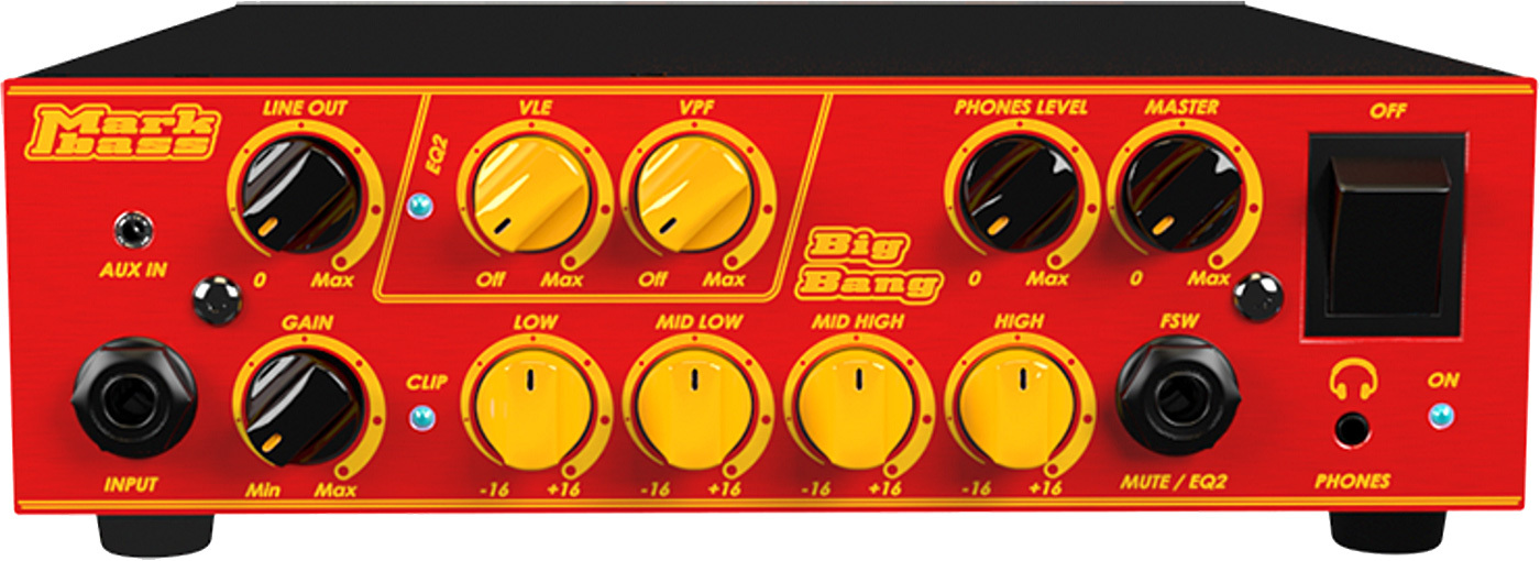 Markbass Big Bang Head 500w 4 Ohms - Bass Topteil - Main picture