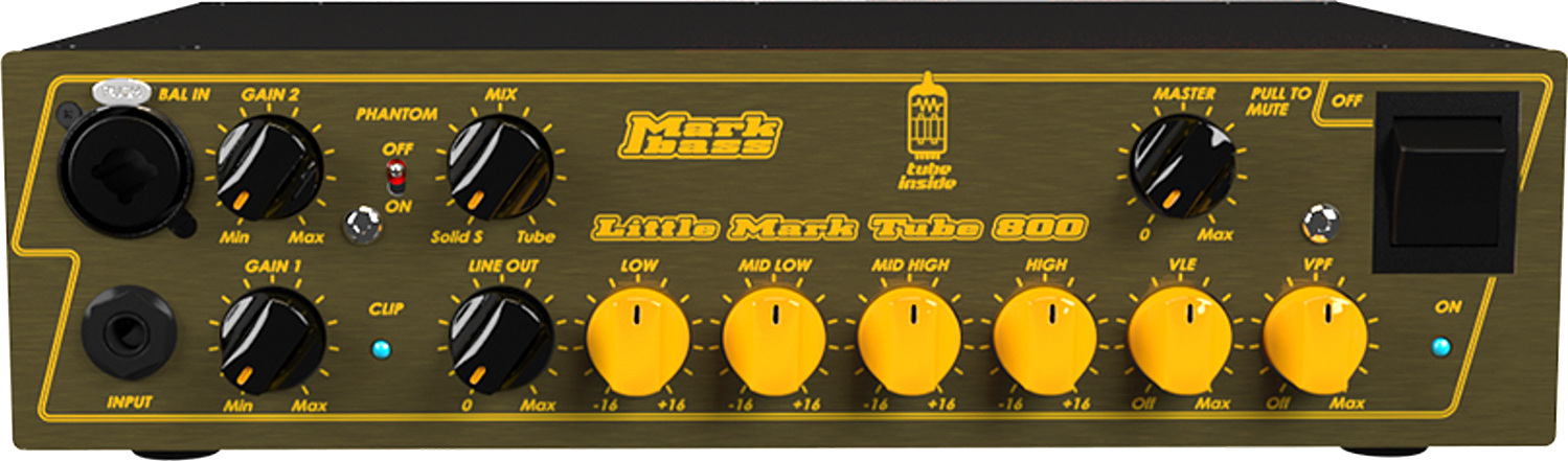 Markbass Little Mark Tube 800 Head - Bass Topteil - Main picture
