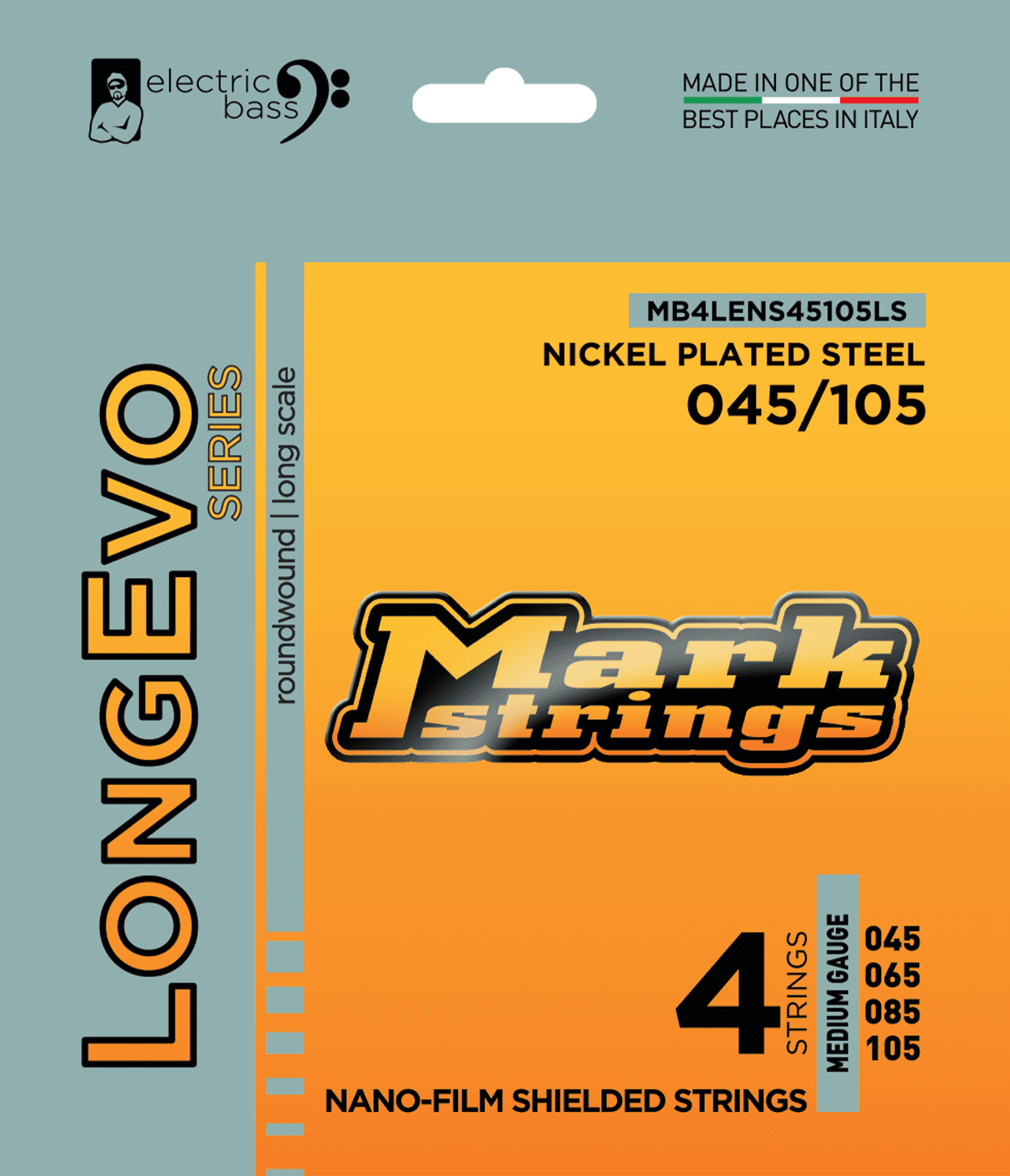 Markbass Longevo Series 045-105 Nickel Plated Steel - E-Bass Saiten - Main picture