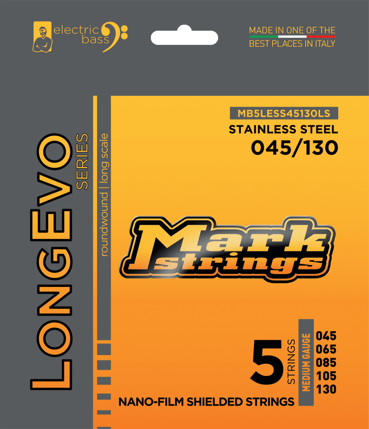 Markbass Longevo Series 045-130 Stainless Steel - E-Bass Saiten - Main picture