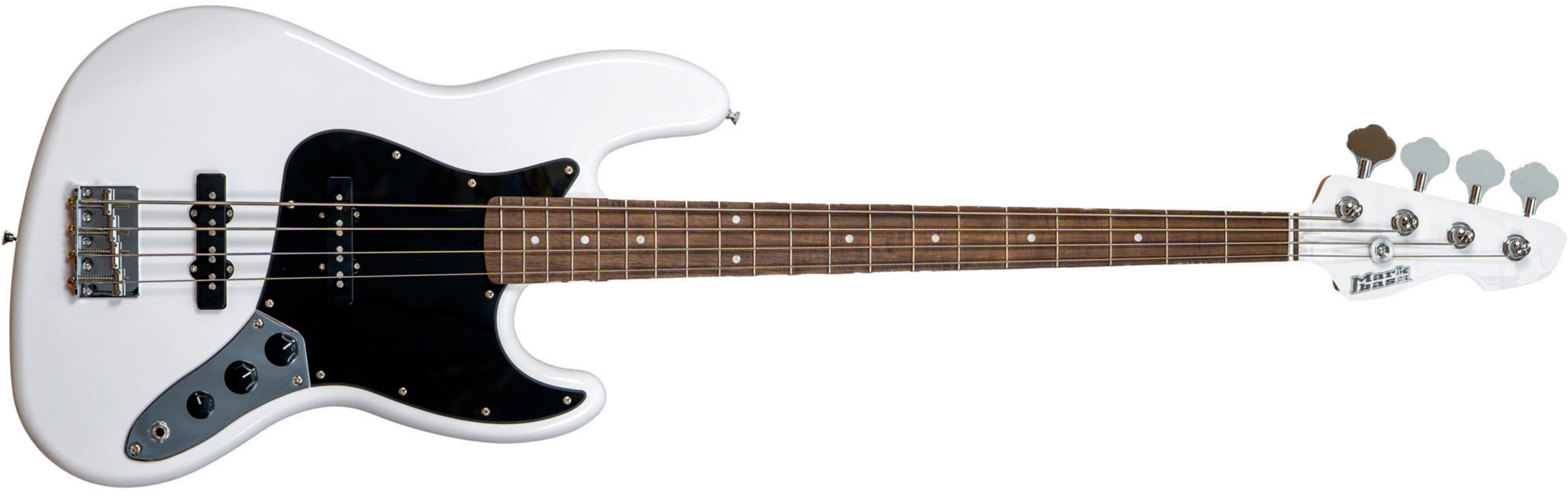 Markbass Mb Jb Lau - White - Solidbody E-bass - Main picture
