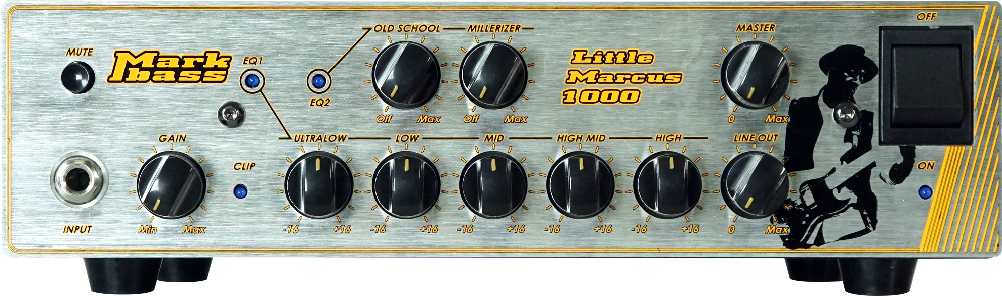 Markbass Little Marcus Miller 1000 Head Signature 1000w 4-ohms - Bass Topteil - Variation 1
