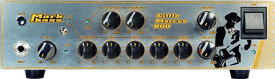 Markbass Little Marcus Miller 800 Head Signature 800w 4-ohms - Bass Topteil - Variation 1