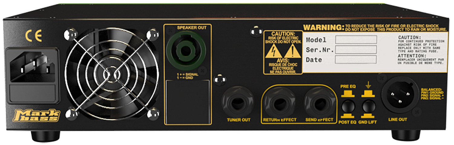 Markbass Little Mark Ninja Head 1000w 4 Ohms - Bass Topteil - Variation 2