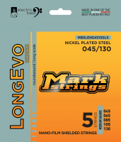 LONGEVO SERIES 045-130 NICKEL PLATED STEEL - 5-saiten-set