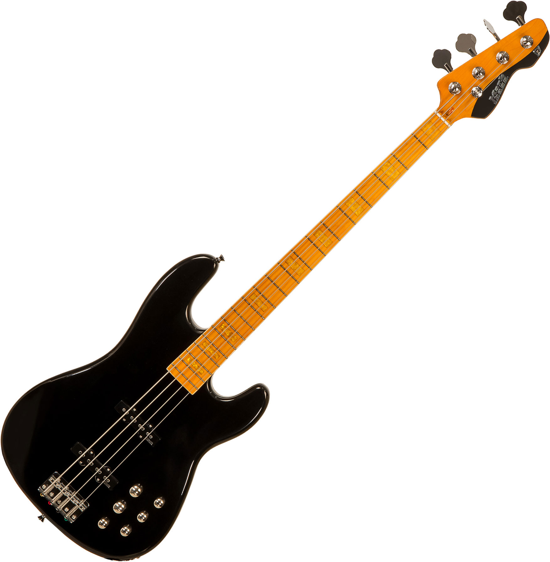 Markbass Mb Gv 4 Gloxy Val Cr Mp Active Mn - Black - Solidbody E-bass - Variation 7