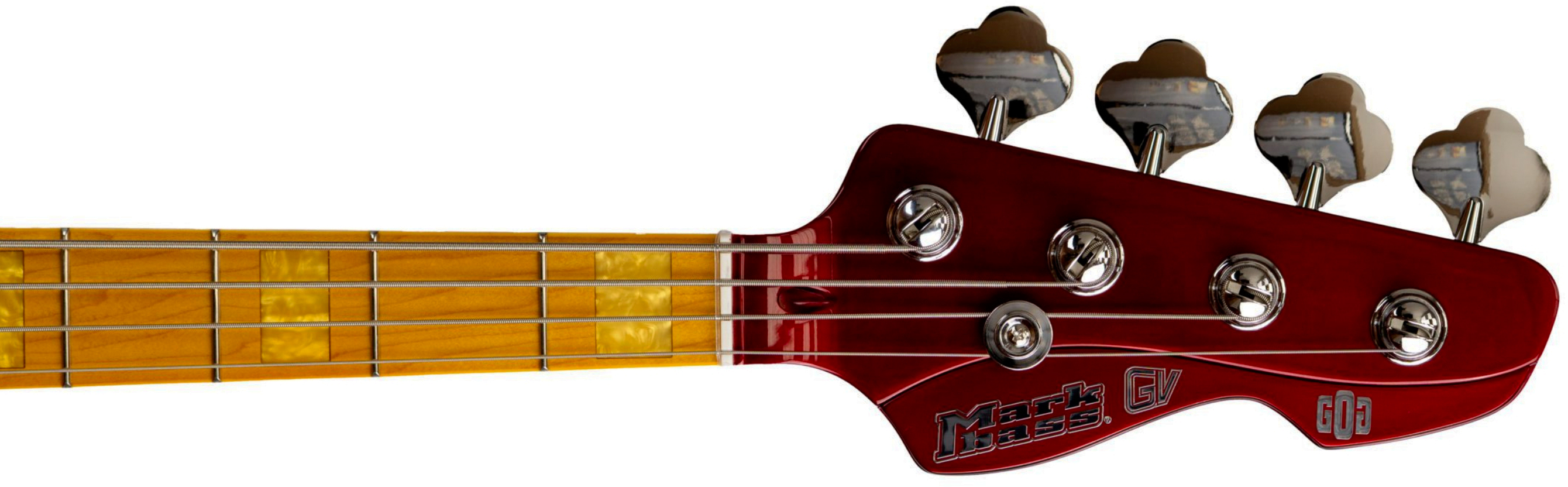 Markbass Mb Gv 4c Cr Mn Fc Passive Gloxy Gog Mn - Red Passion - Solidbody E-bass - Variation 2