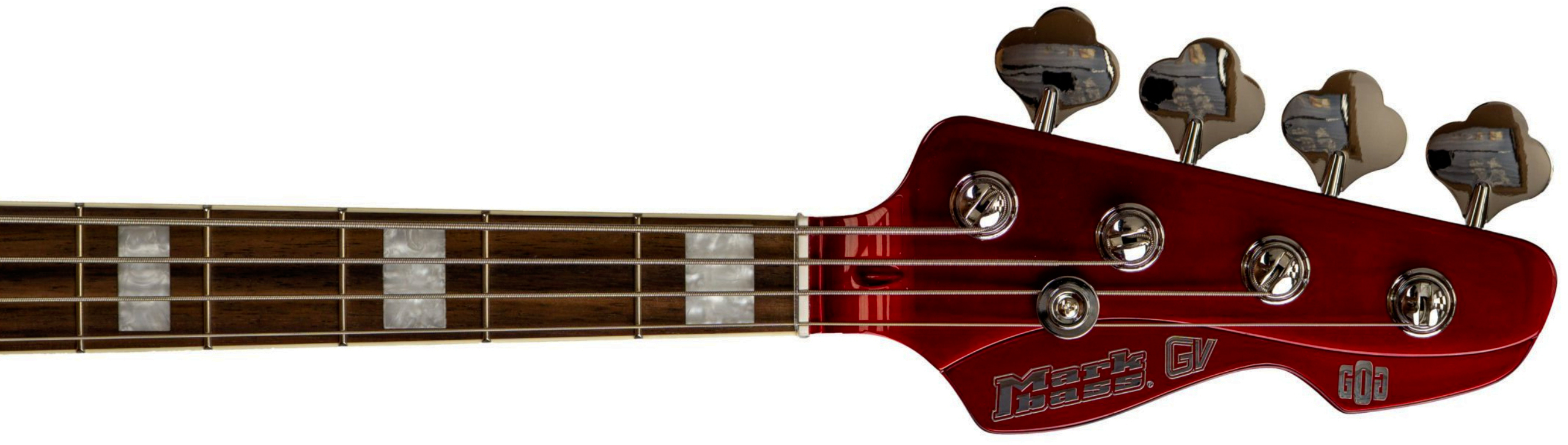 Markbass Mb Gv 4c Cr Rw Fc Passive Gloxy Gog Rw - Red Passion - Solidbody E-bass - Variation 2