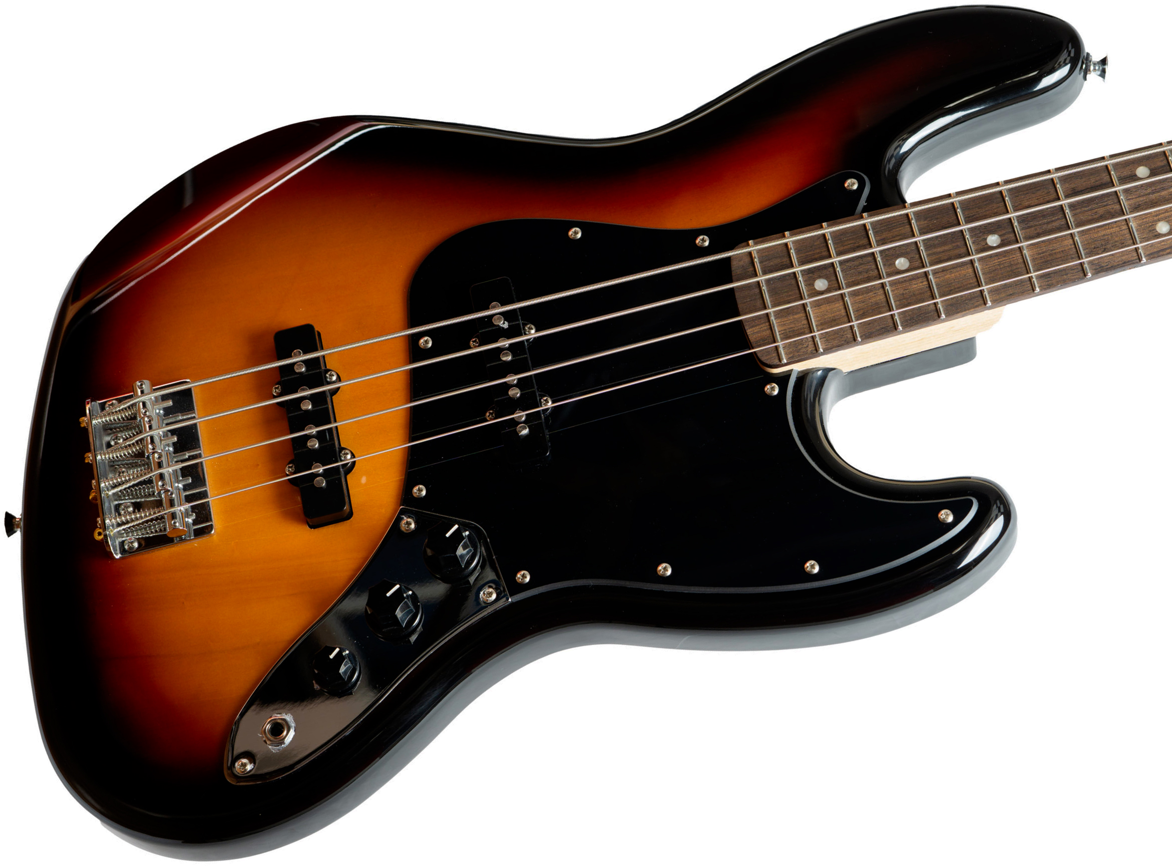 Markbass Mb Jb Lau - 3-tone Sunburst - Solidbody E-bass - Variation 3