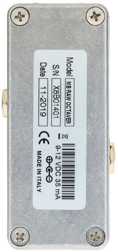 Markbass Mb Octaver Raw Series - Harmonizer Effektpedal - Variation 3