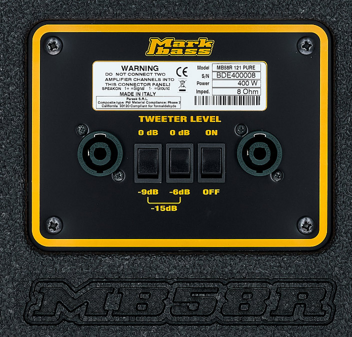 Markbass Mb58r 121 Pure Bass Cab 1x12 400w 8-ohms - Bass Boxen - Variation 3