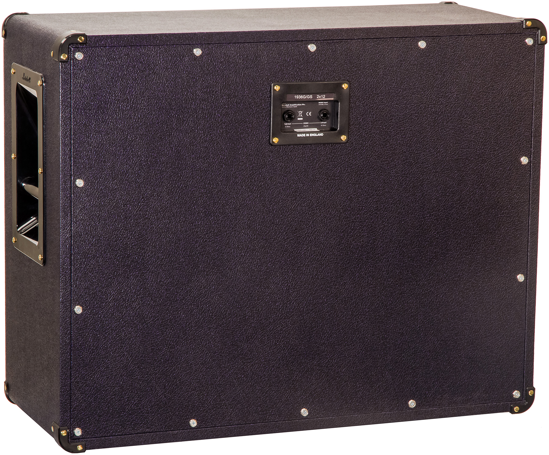 Marshall 1936gd7 Guitar Cab Ltd 2x12 150w 8/16-ohms Stereo Horizontal Purple Black Levant - Boxen für E-Gitarre Verstärker - Variation 1